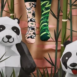 Chaussettes motifs panda