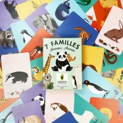 Jeu de cartes : 7 familles animaux