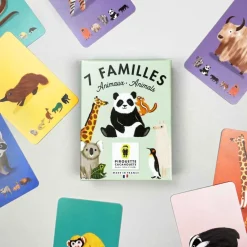 Jeu de cartes : 7 familles animaux