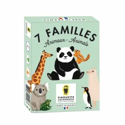 Jeu de cartes : 7 familles animaux