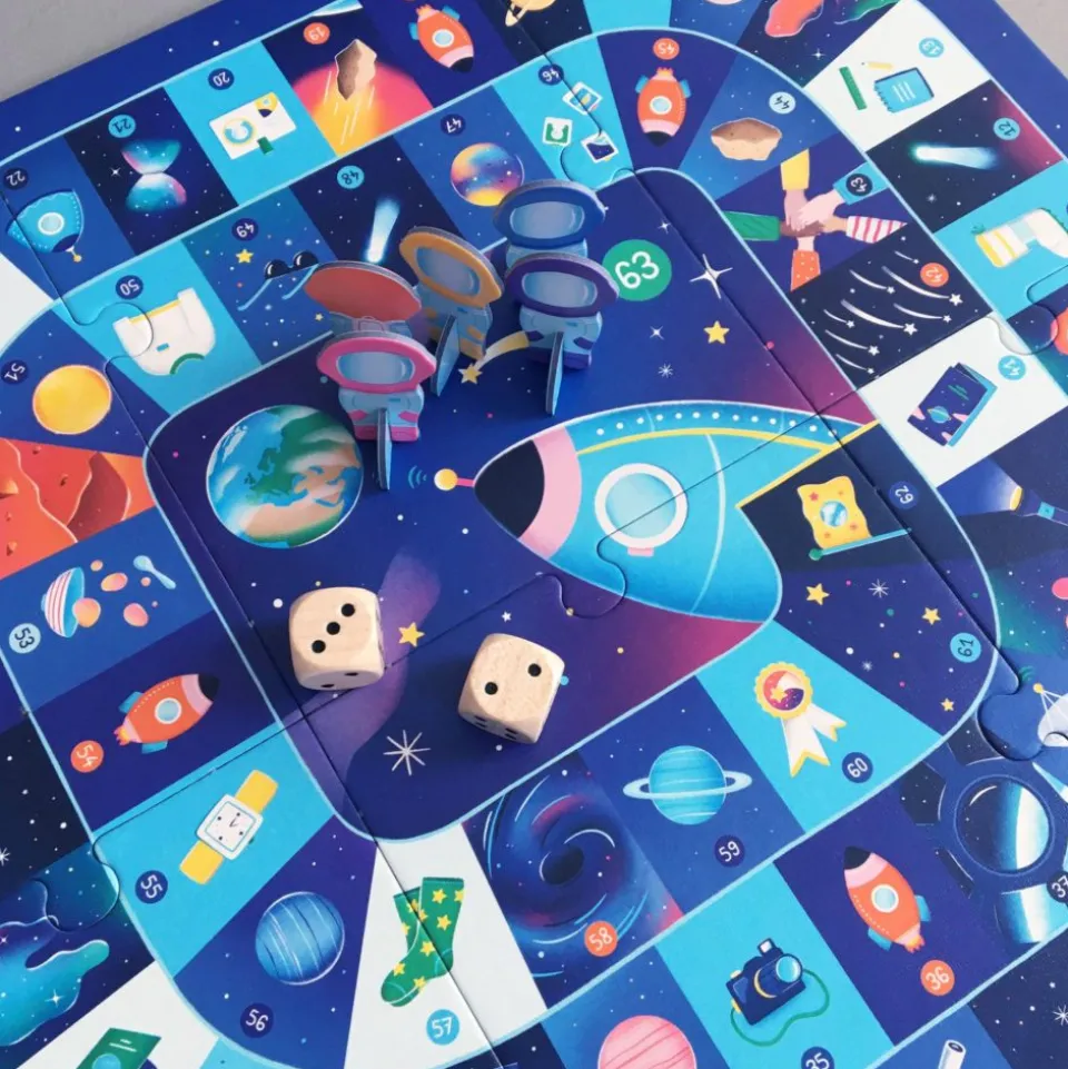 Jeu de l'oie de l'espace