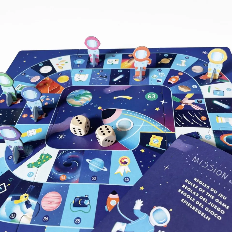 Jeu de l'oie de l'espace