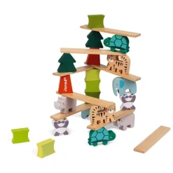 Jeu les animaux équilibristes en bois