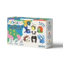 Kit à fabriquer - Mes animaux en pâte à modeler