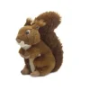 Peluche écureuil assis 15 cm
