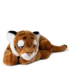 Peluche tigre allongé 30 cm