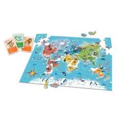 Puzzle - À la découverte du monde
