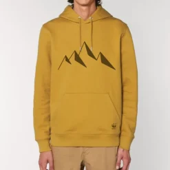 Sweat ochre homme