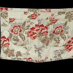 Tablier fleuri en lin