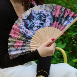 Éventail original chat
